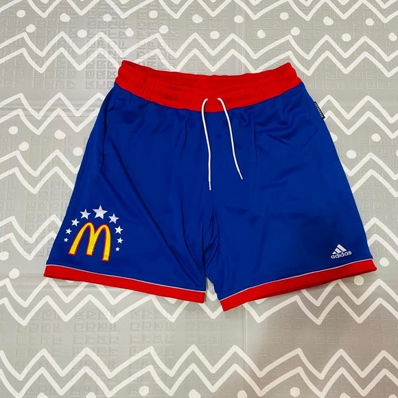 Adidas X mcdonaldsbasketball shorts special edition